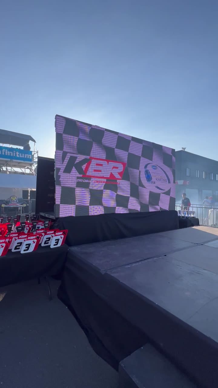 Kartódromo KBR, Premiación de carreras