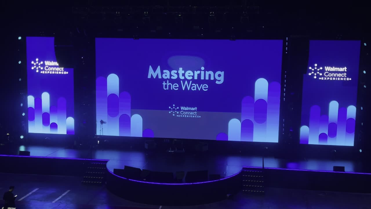 Walmart Connect, Conferencia en auditorio