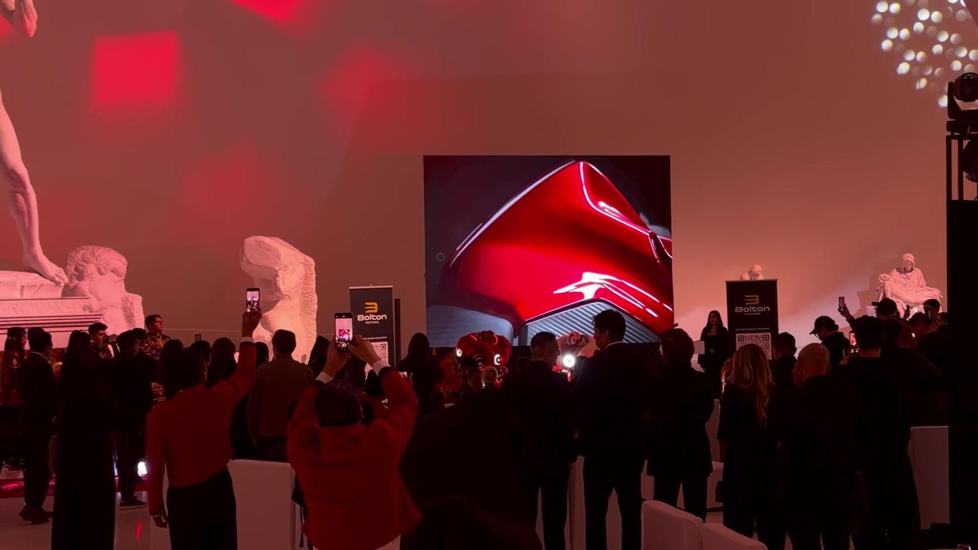Iluminación en un evento de Boss Productions: Motos Sears · Museo Soumaya